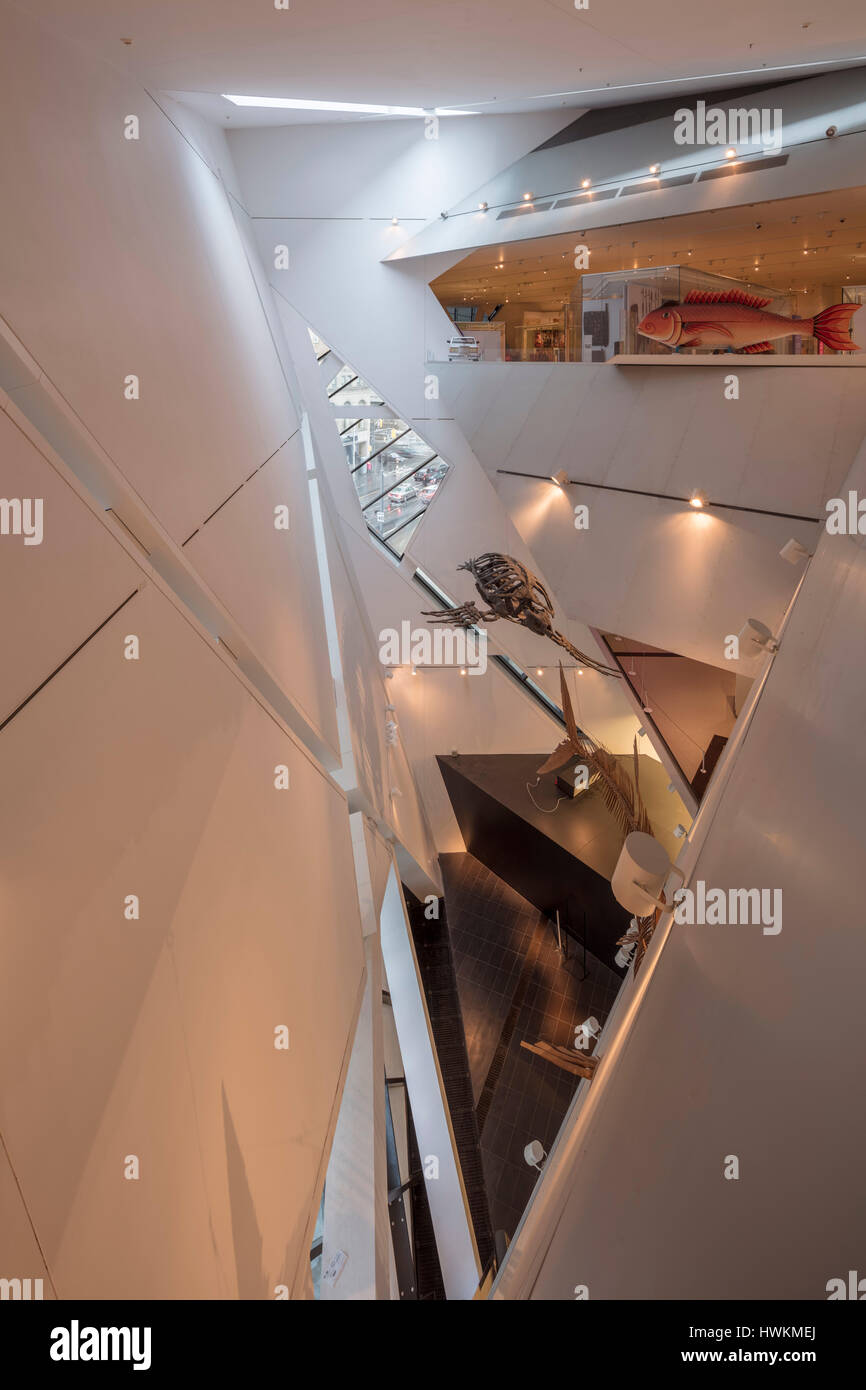Daniel Libeskind est le cristal, le Musée royal de l'Ontario, Toronto, Canada Banque D'Images