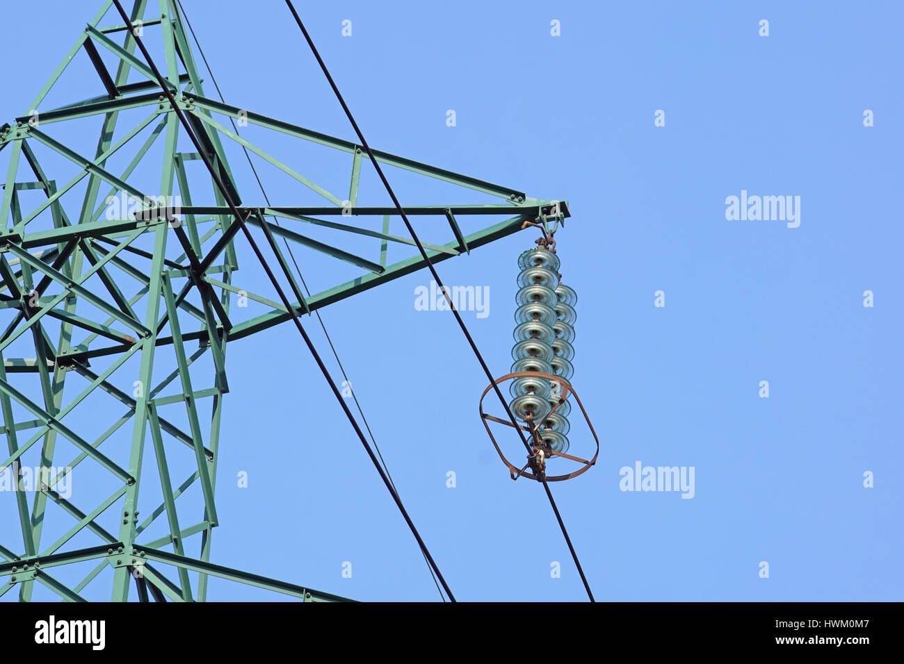 Isolant électrique Banque D'Images