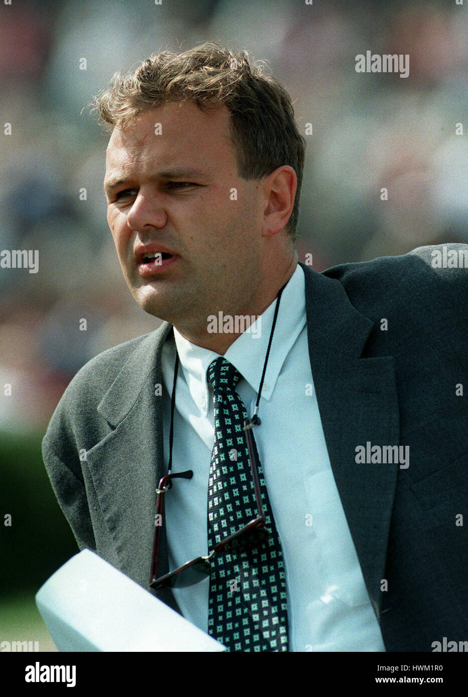 PAUL HAYWARD DAILY TELEGRAPH SPORTS WRITER 10 Mai 1995 Banque D'Images