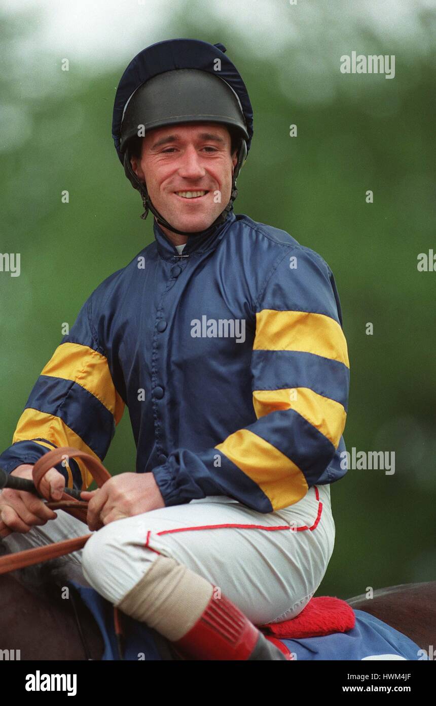 JOHN EGAN JOCKEY 13 Août 1996 Banque D'Images