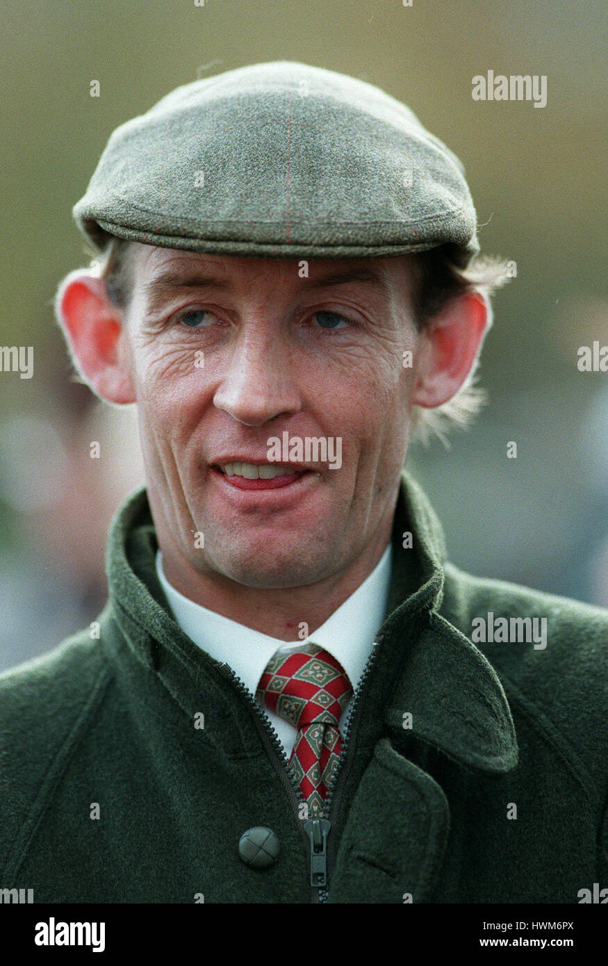 PATRICK MURPHY, entraîneur de chevaux de course 11 Novembre 1997 Banque D'Images