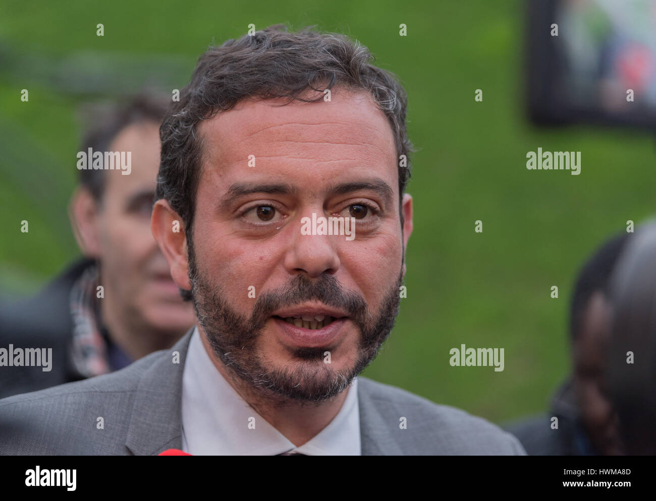 Paris - Razzy Hammadi - homme politique français. Banque D'Images