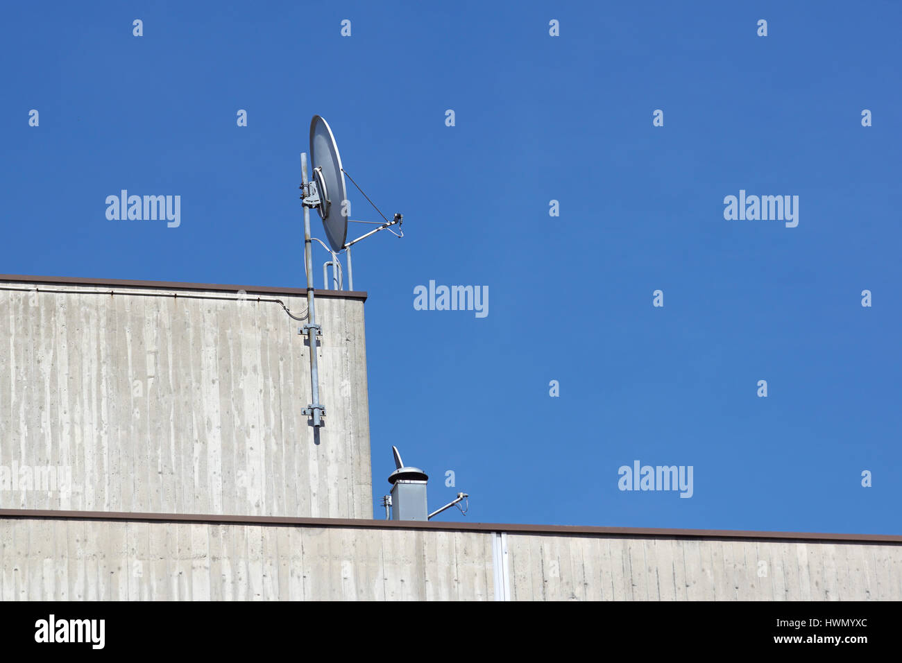 Antenne satellite Banque D'Images