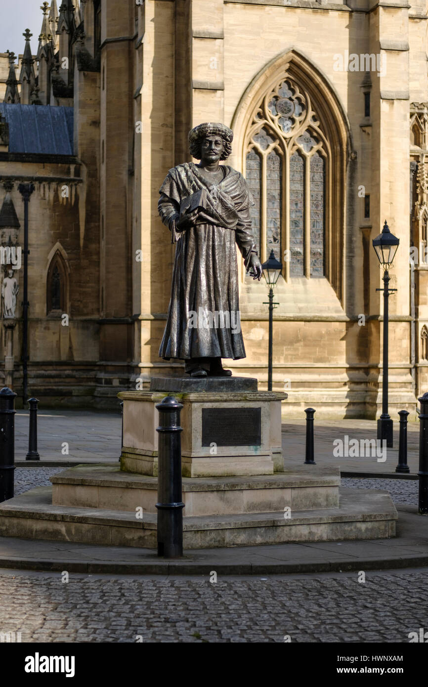 La cathédrale de Bristol Banque D'Images