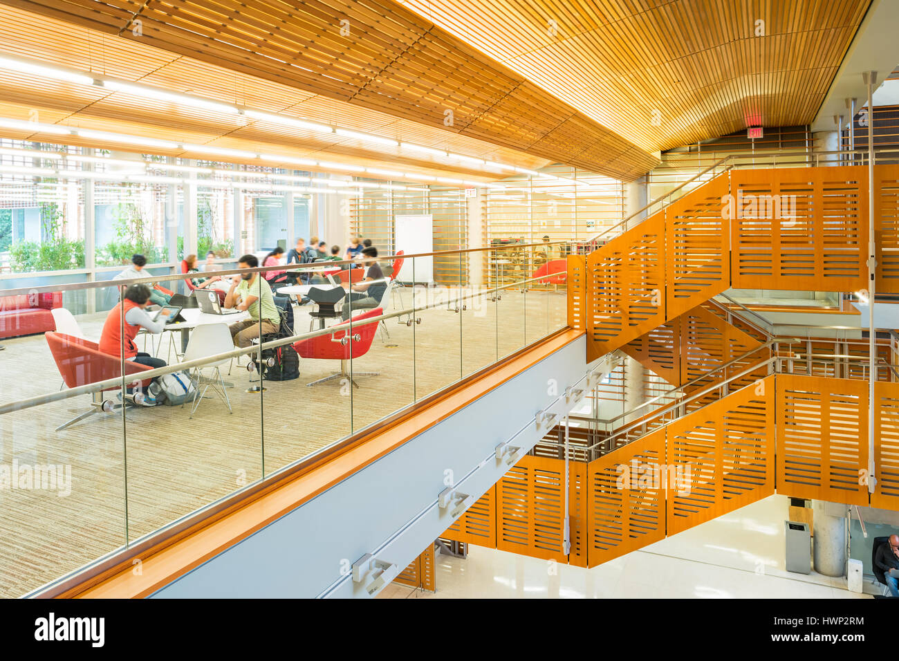 Bill et Melinda Gates complexe de l'informatique à l'Université du Texas à Austin, Texas, États-Unis. Banque D'Images