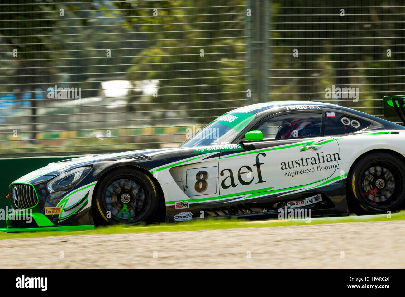 Melbourne, Australie. Mar 23, 2017. Comparaison de vitesse au cours de la Formule 1 2017 Rolex Grand Prix d'Australie, l'Australie le 23 mars 2017. Crédit : Dave Hewison Sports/Alamy Live News Banque D'Images