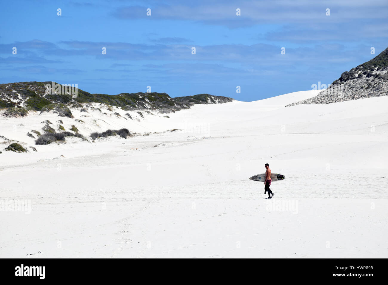 Plage près de Cape Point, Western Cape, Afrique du Sud Banque D'Images