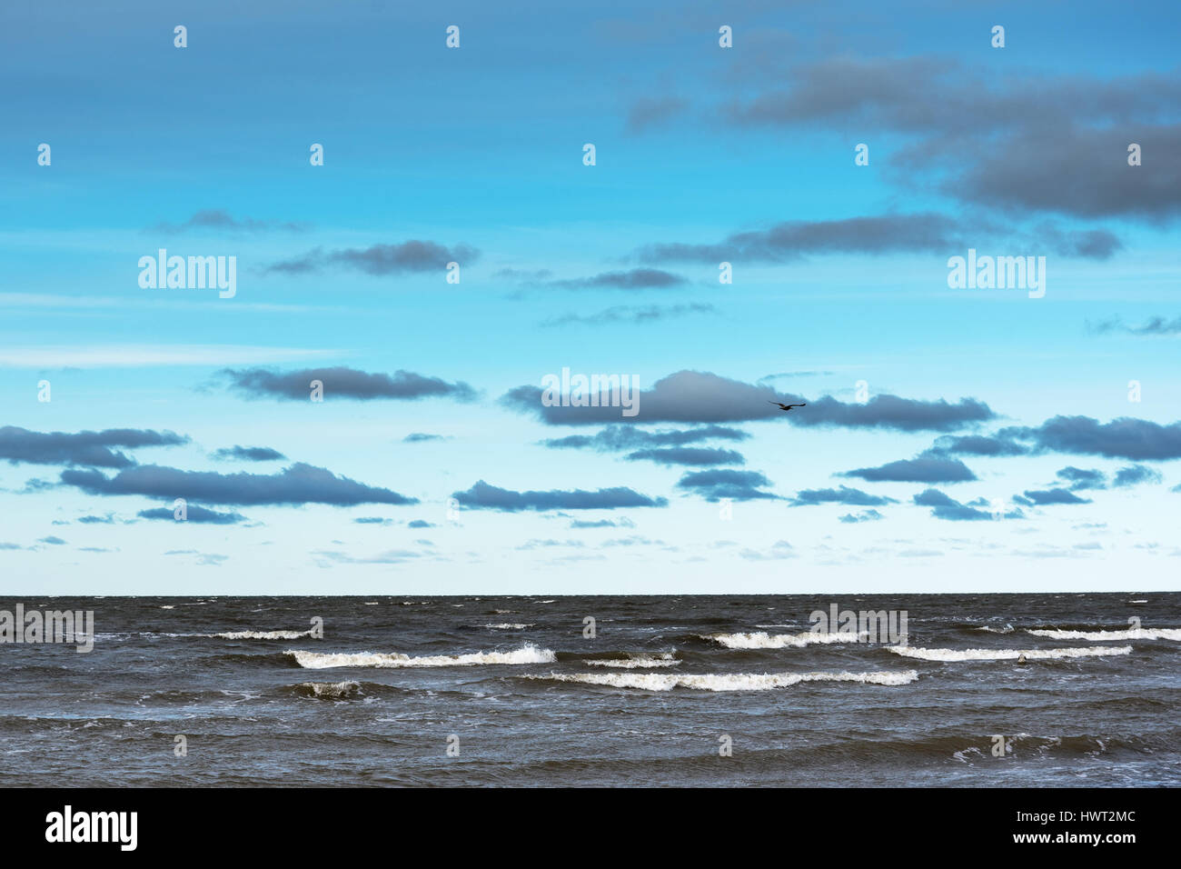 La mer Baltique. Banque D'Images