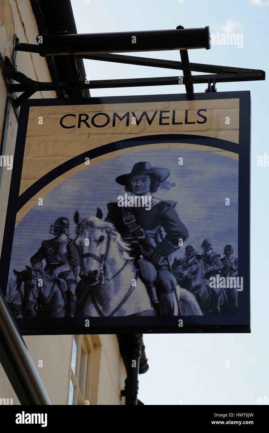 Cromwells Huntingdon Cambridgeshire, , Banque D'Images
