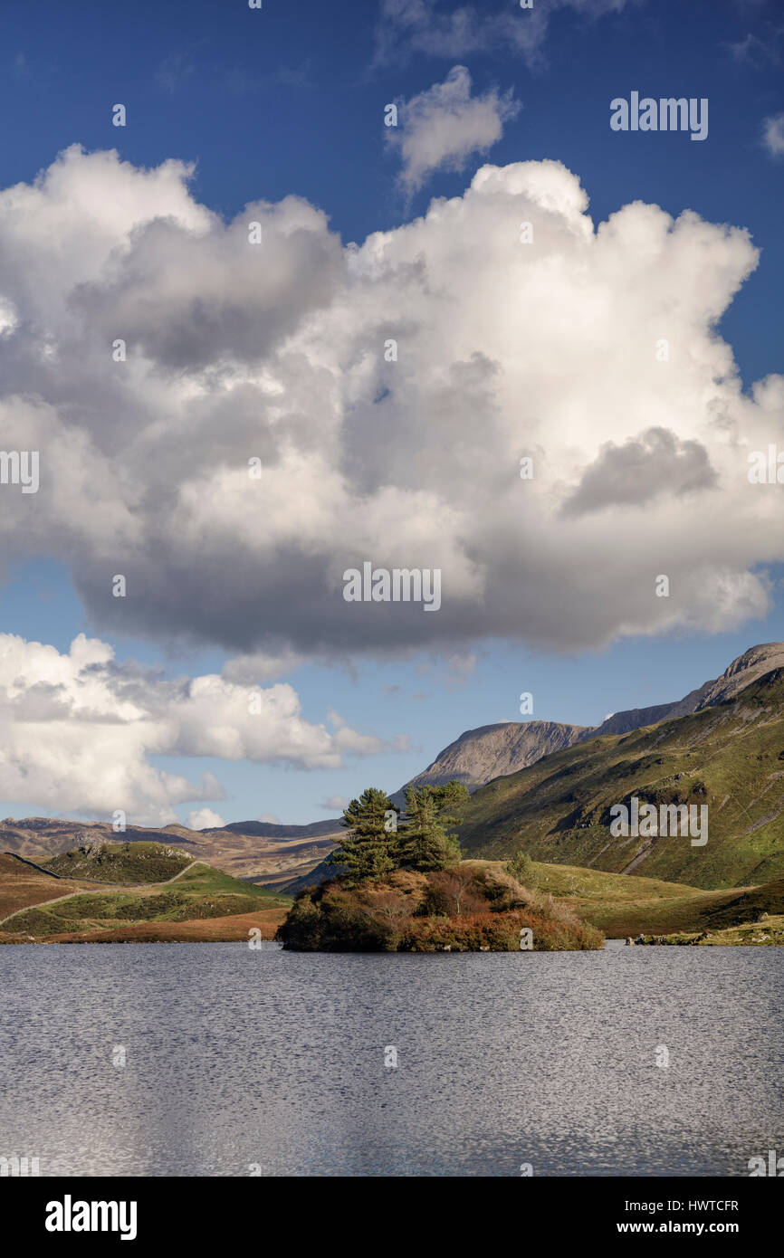 Cregennan Cadair Idris à lacs près de Snowdonia en Dolgellau dans le Nord du Pays de Galles Banque D'Images