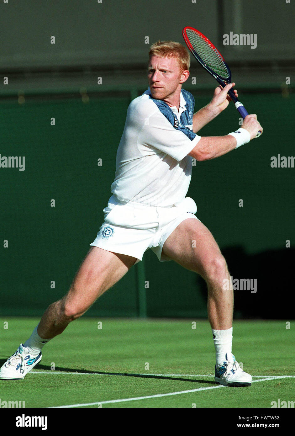 BORIS BECKER ALLEMAGNE 30 Juin 1995 Banque D'Images