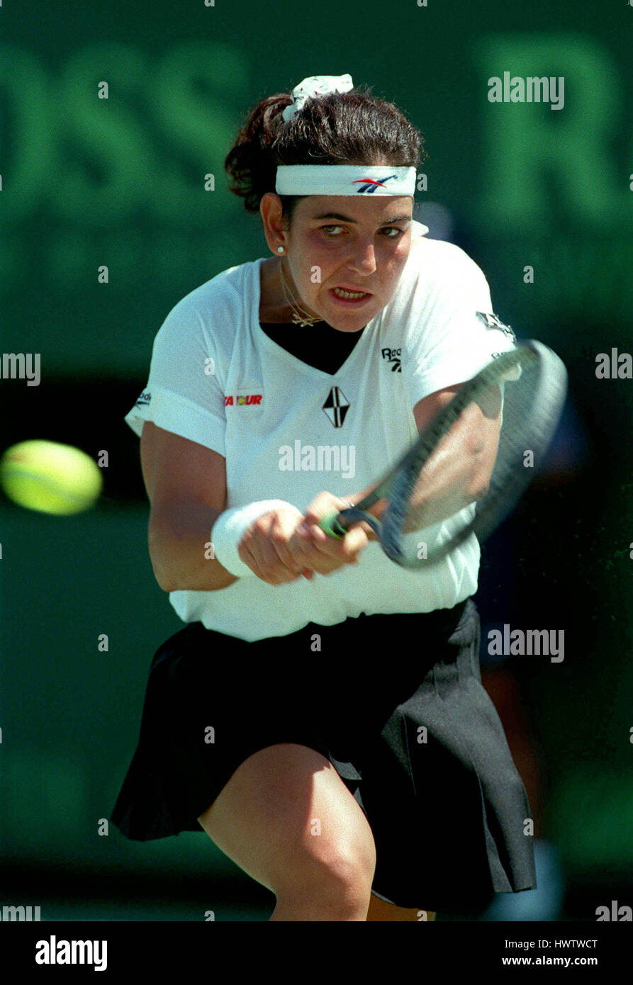 ARANTXA SANCHEZ VICARIO ESPAGNE 05 Avril 1995 Banque D'Images