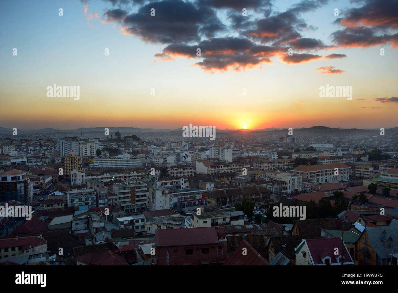 Antananarivo Sunset Photos Antananarivo Sunset Images Alamy