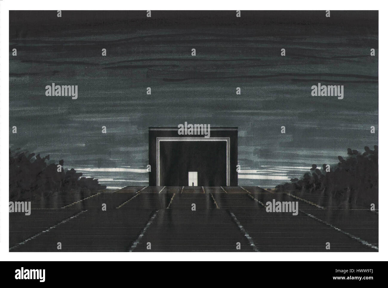 Arnaldo Dell'ira (1903-1943) est un sculpteur italien dont l'œuvre comprend le Tempio degli Eroi (Temple des héros). Son art se concentre sur la commémoration des héros nationaux, explorant souvent des thèmes de la valeur et du sacrifice. Le travail de Dell'ira reflète un lien avec le patrimoine culturel et historique de l'Italie, en particulier dans le contexte de la sculpture italienne du XXe siècle. Banque D'Images