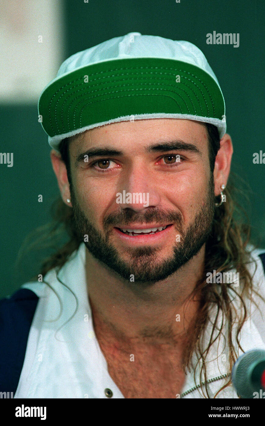 Portrait of andre agassi Banque de photographies et d’images à haute