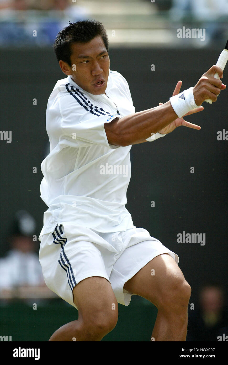 Thaïlandais PARADORN SRICHAPHAN Wimbledon Wimbledon Londres 28 Juin 2002 Banque D'Images