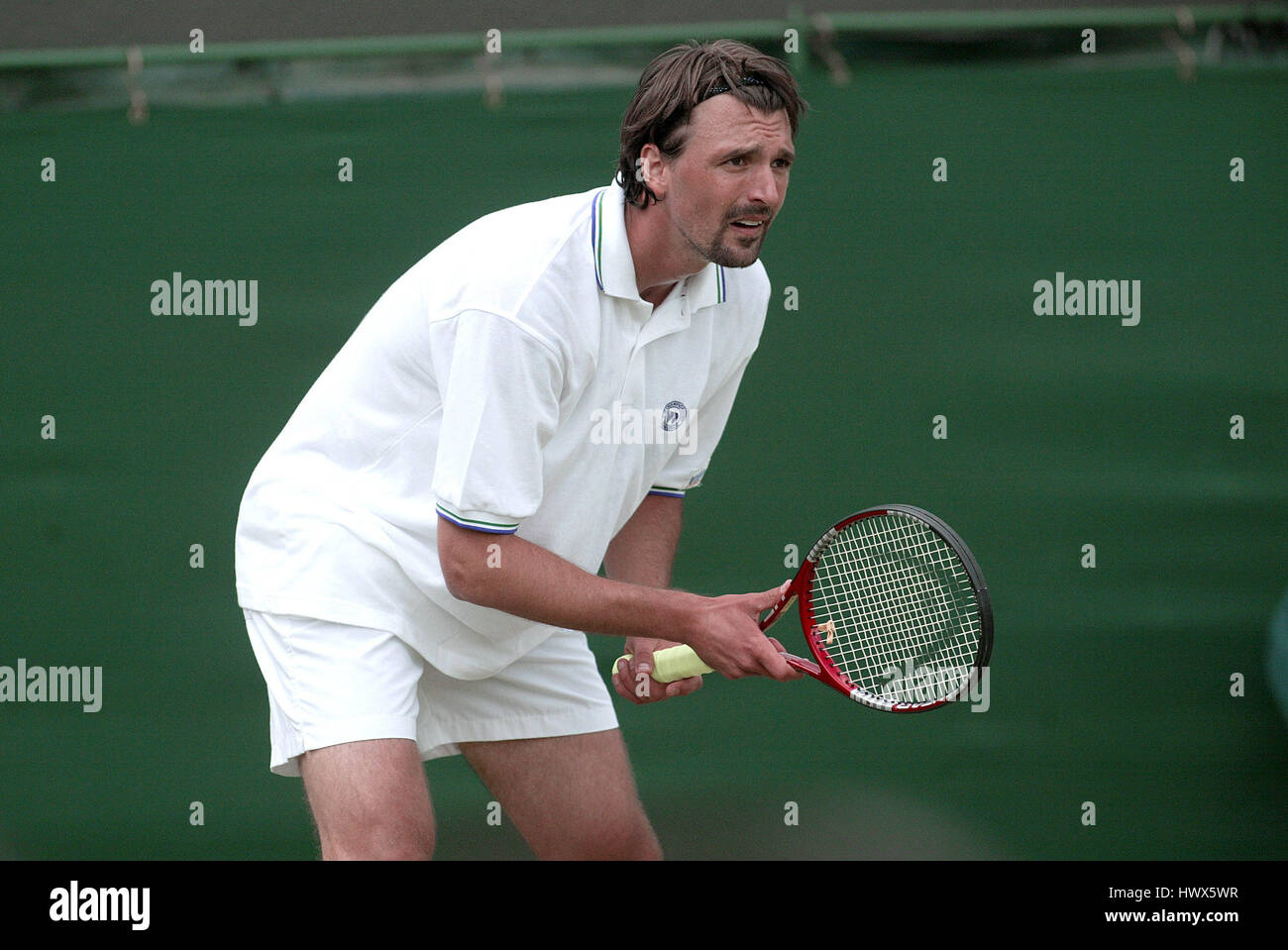 GORAN IVANISEVIC de Wimbledon Wimbledon 2004 Londres Angleterre 24 Juin 2004 Banque D'Images