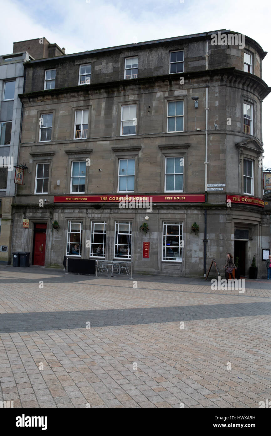 Le dépouillement House pub à Dundee en Écosse Banque D'Images