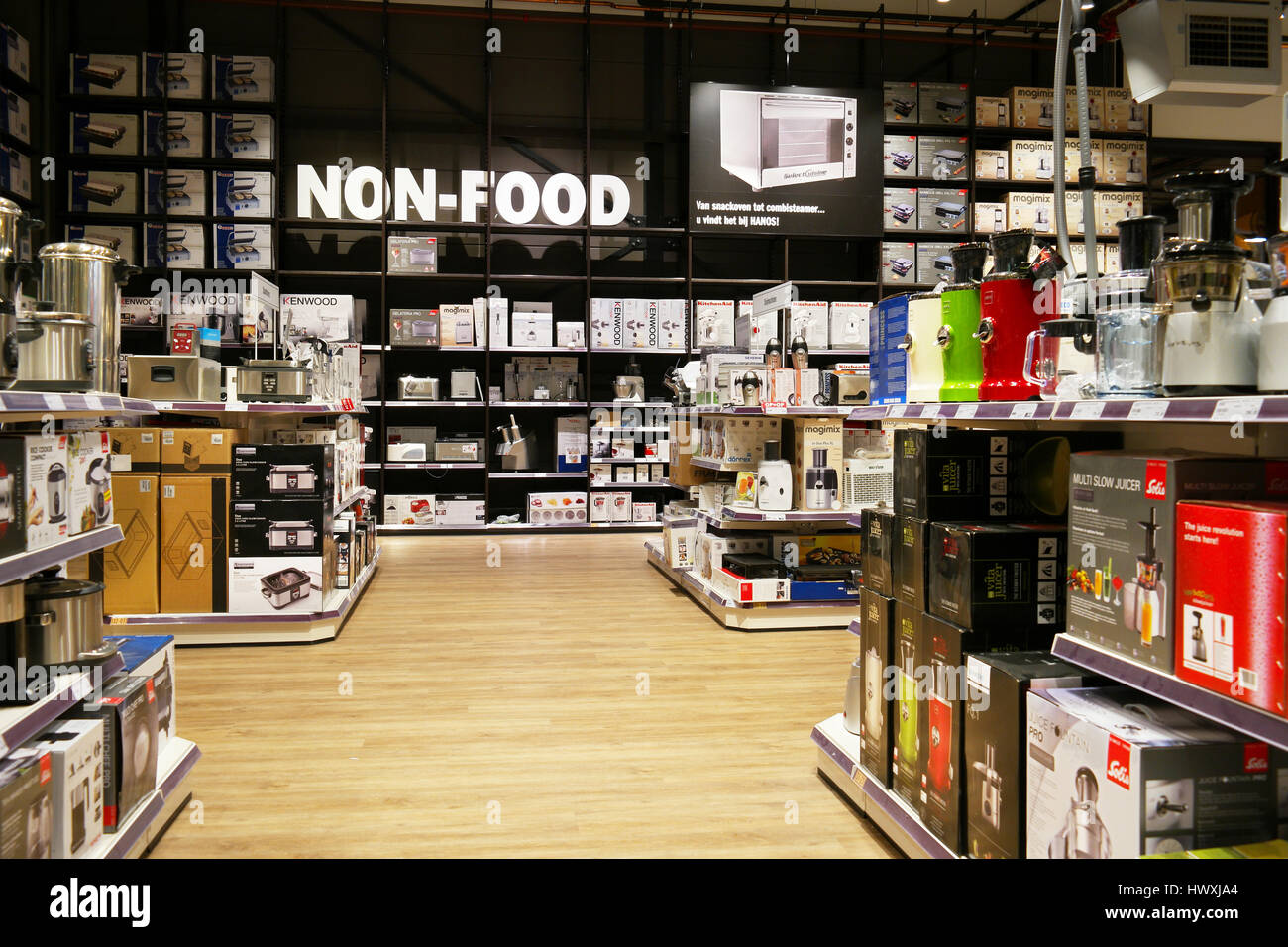 Le ministère non alimentaires d'un gros Hanos Banque D'Images