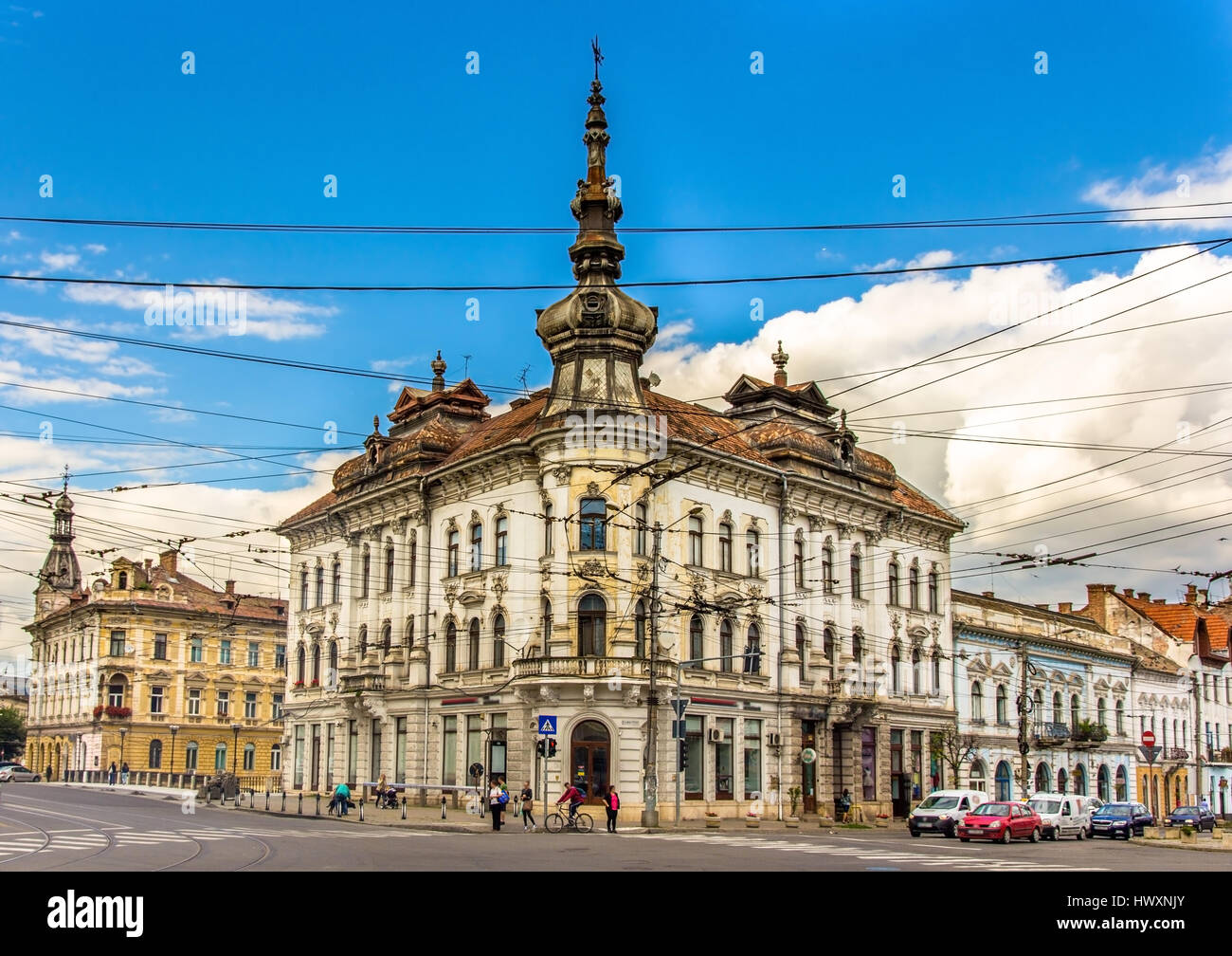 Palais de Babos à Cluj-Napoca - Roumanie Banque D'Images