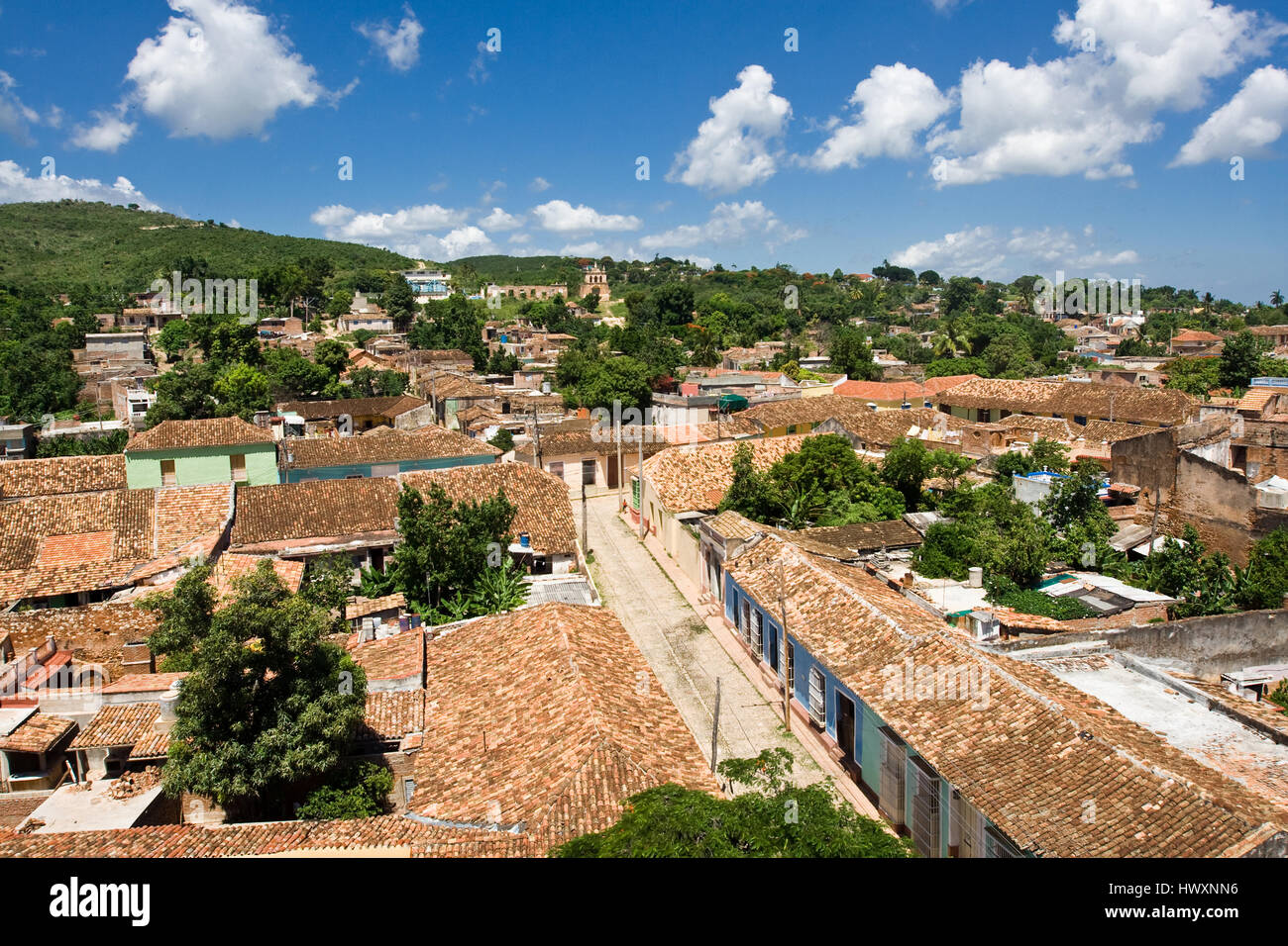 La ville de Trinidad, Cuba. Banque D'Images