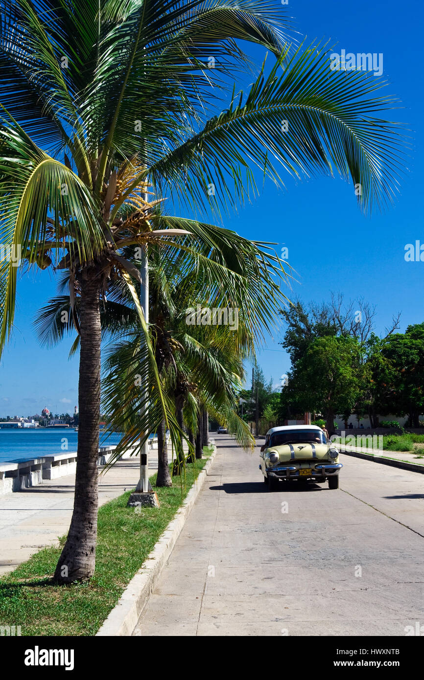Punta Gorda, promenade à Cuba. Banque D'Images