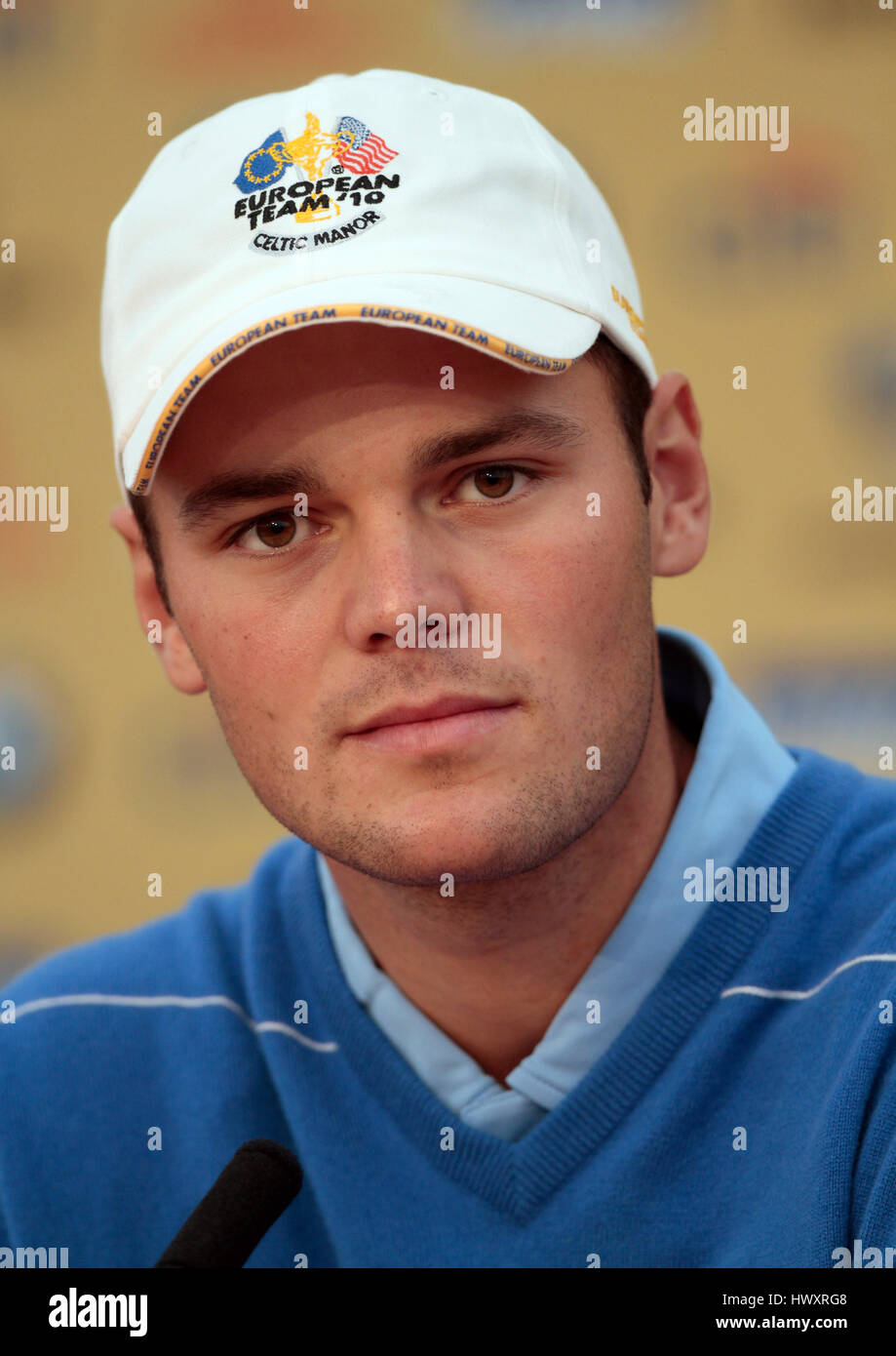 MARTIN KAYMER 2010 RYDER CUP R CELTIC MANOR Celtic Manor Resort VILLE DE NEWPORT au Pays de Galles le 29 septembre 2010 Banque D'Images