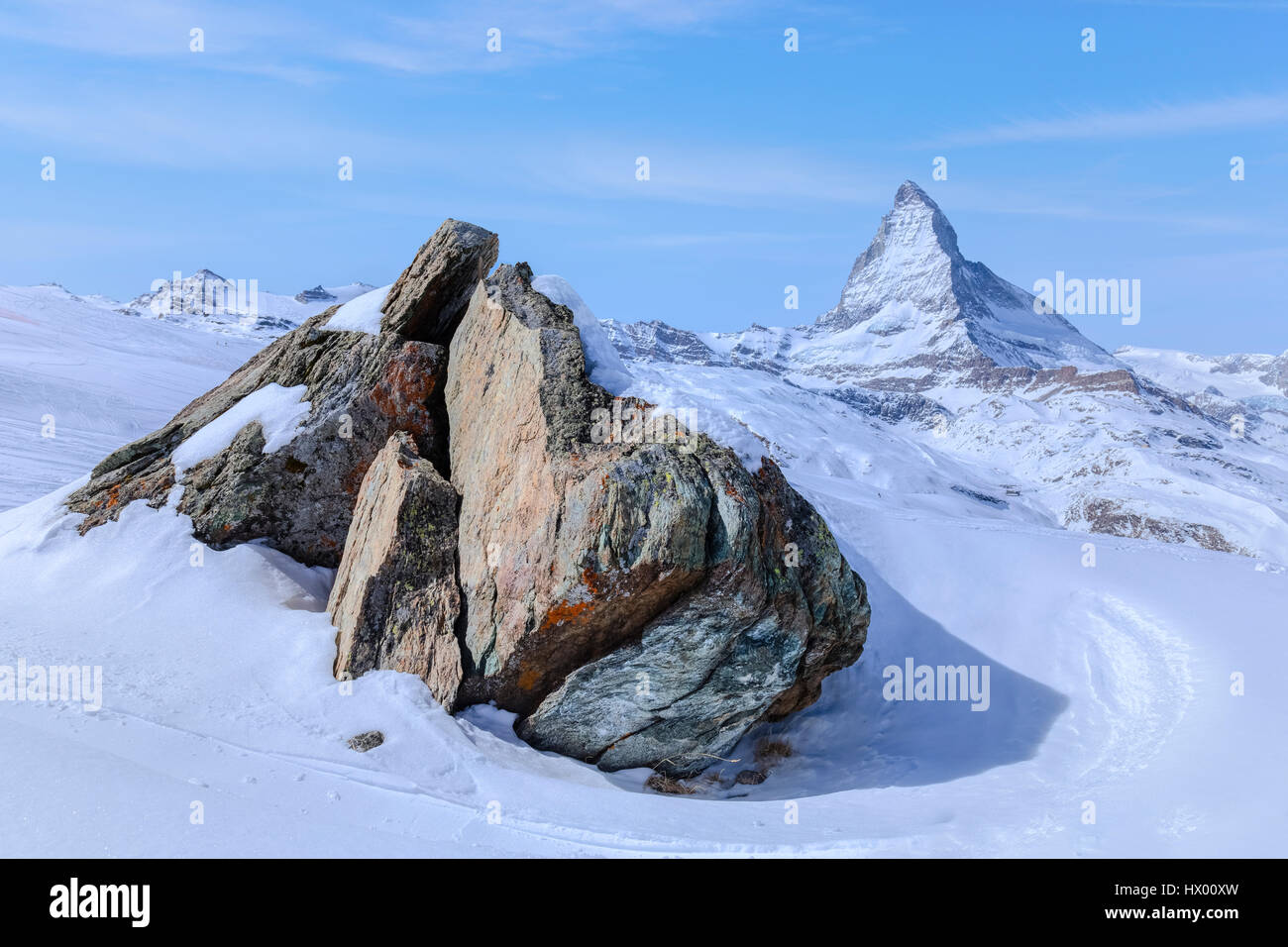Matterhorn, Zermatt, Gornergrat, Valais, Suisse, Europe Banque D'Images