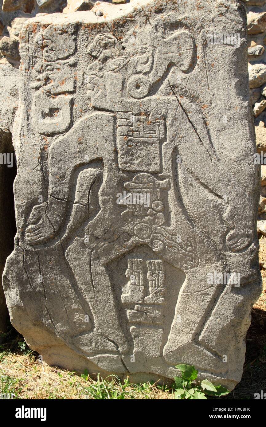 Monte Alban Sculpture Banque d'image et photos - Alamy