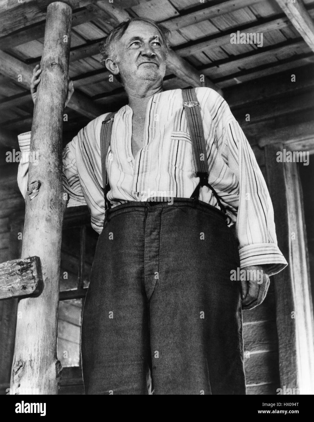 Walter Brennan, sur-ensemble du film, 'au revoir, Ma Lady', Warner Bros., 1956 Banque D'Images