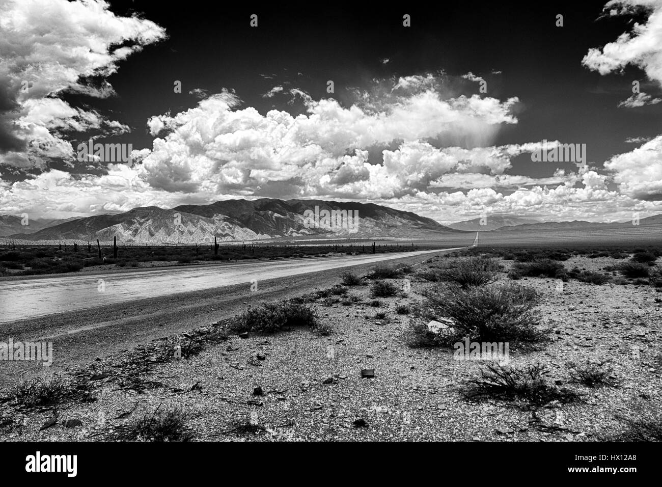 Route de Satla à Cachi (Argentine) Banque D'Images