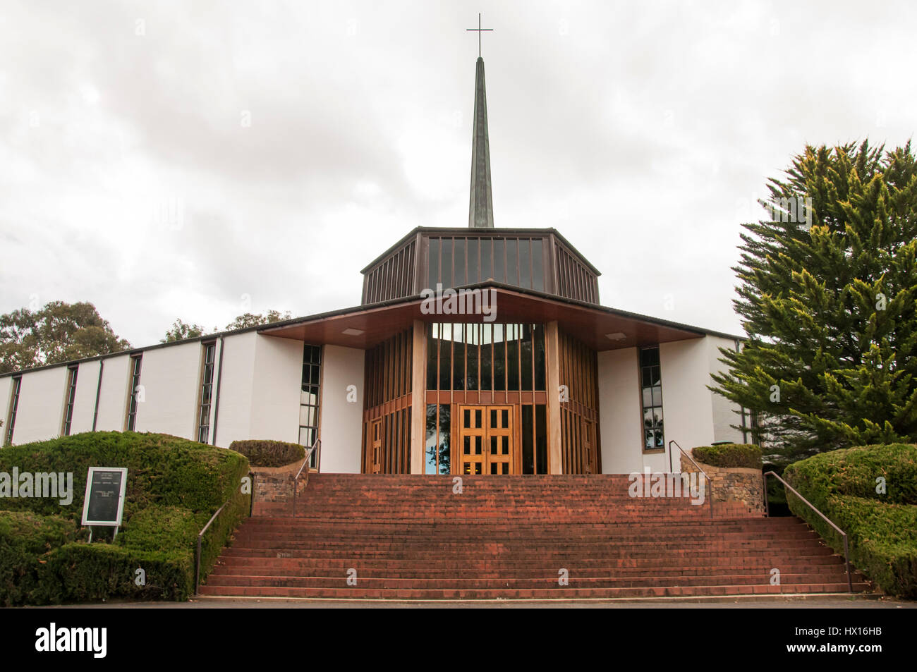 ANZAC Memorial Chapel of St Paul, Duntroon Canberra, Collège militaire Banque D'Images