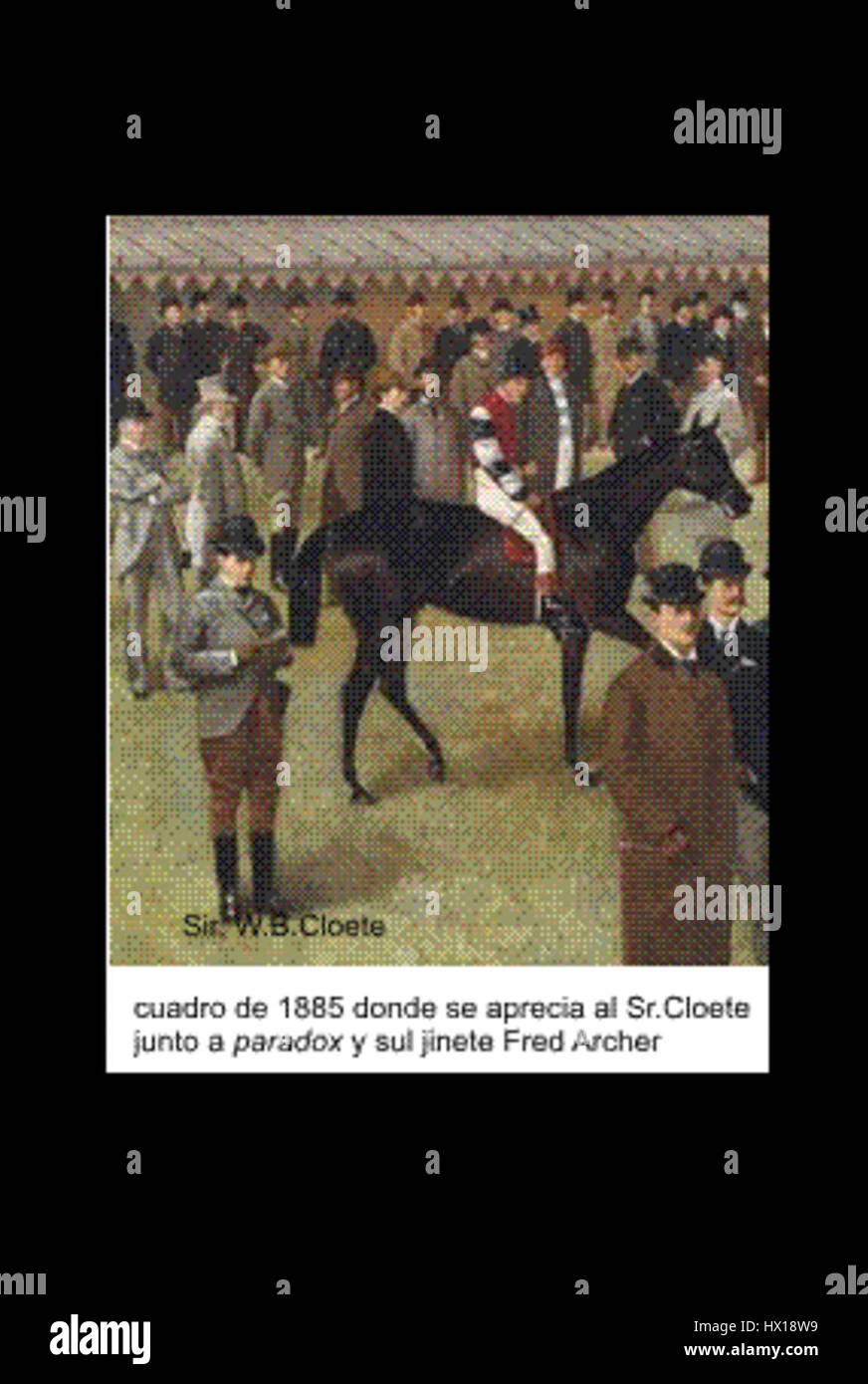 Cloete pourrait faire référence à une figure historique ou artistique, ou potentiellement à une collection d'art ou à un nom de famille. Un contexte supplémentaire serait nécessaire pour clarifier toute sa signification, qu'il s'agisse d'un peintre, d'une personne historique ou d'une autre référence culturelle. Des informations supplémentaires seraient nécessaires pour fournir une description détaillée et exacte. Banque D'Images