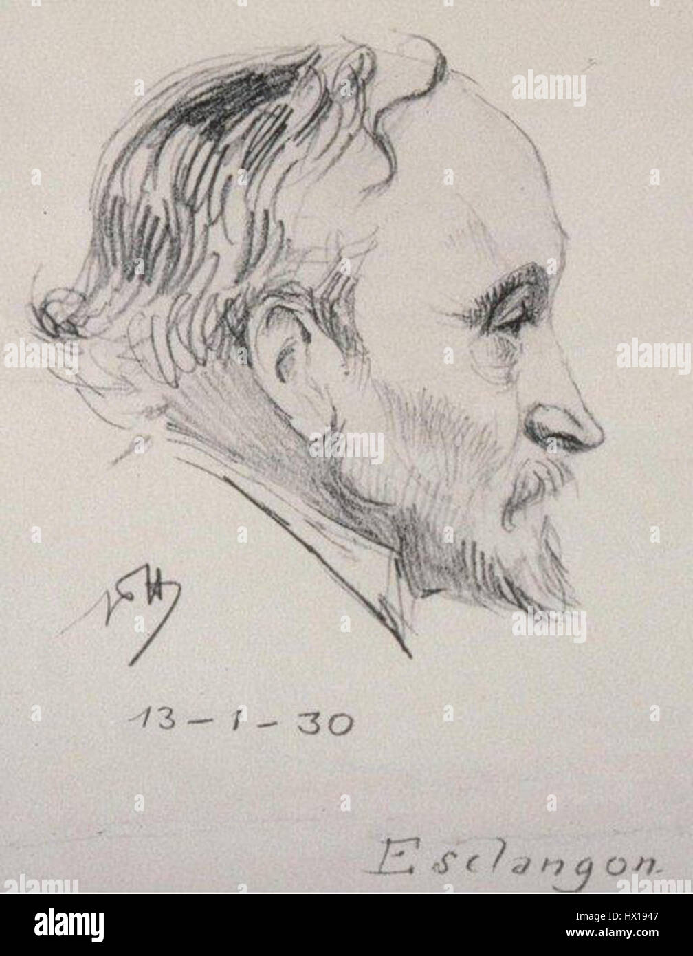 Esclangon fait référence à une figure astronomique et scientifique française, reconnue pour ses contributions à l'étude des corps célestes. Son travail s'est concentré sur la cartographie des étoiles et des planètes, contribuant de manière significative au domaine de l'astronomie pendant son temps. Banque D'Images