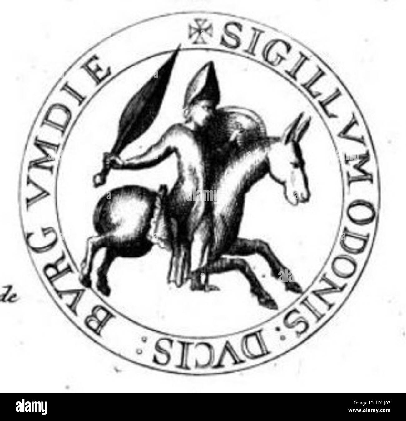 Eudes II de Bourgogne était un noble français médiéval et duc de Bourgogne. Son règne au XIe siècle marque des événements politiques et sociaux importants en Bourgogne. En tant que dirigeant, son leadership a eu un impact sur la gouvernance et l'histoire de la région. Banque D'Images