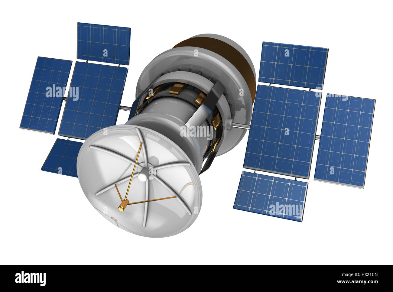 4 Images 1 Mot Satellite Panneau Solaire Satellite espion Banque d'images détourées - Alamy