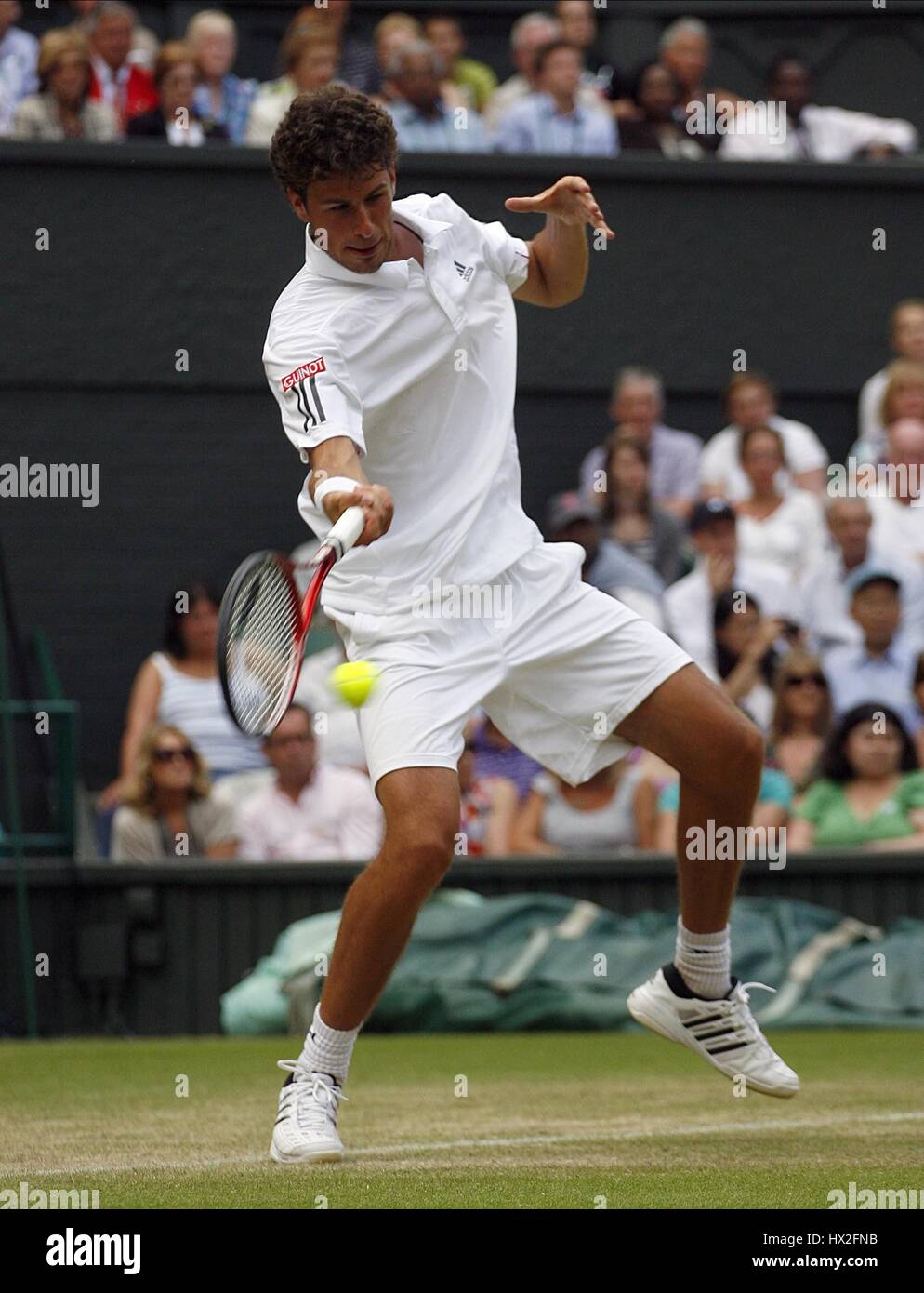 ROBIN HAASE Pays-bas Pays-bas ANGLETERRE LONDRES WIMBLEDON 24 Juin 2010 Banque D'Images