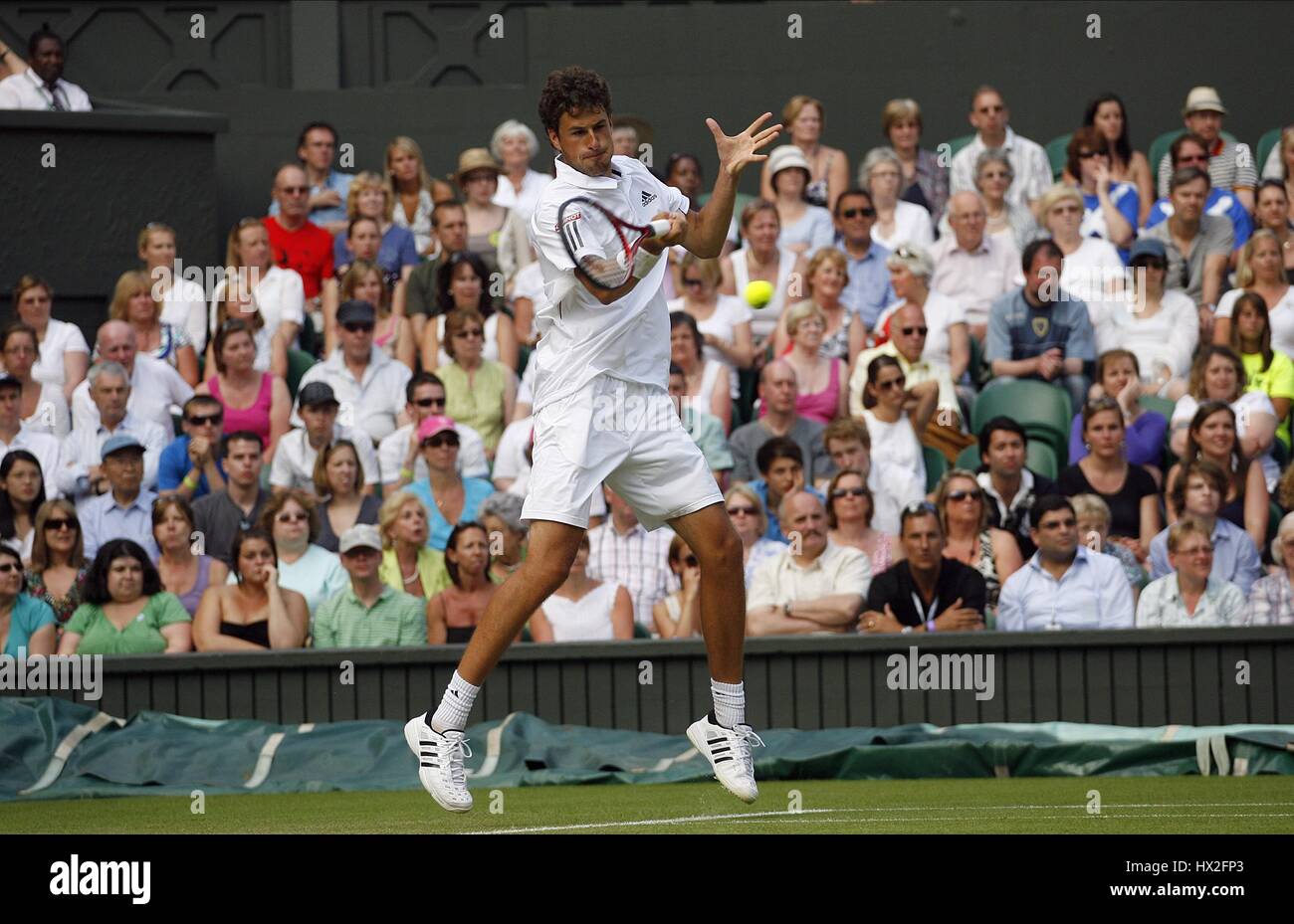 ROBIN HAASE Pays-bas Pays-bas ANGLETERRE LONDRES WIMBLEDON 24 Juin 2010 Banque D'Images