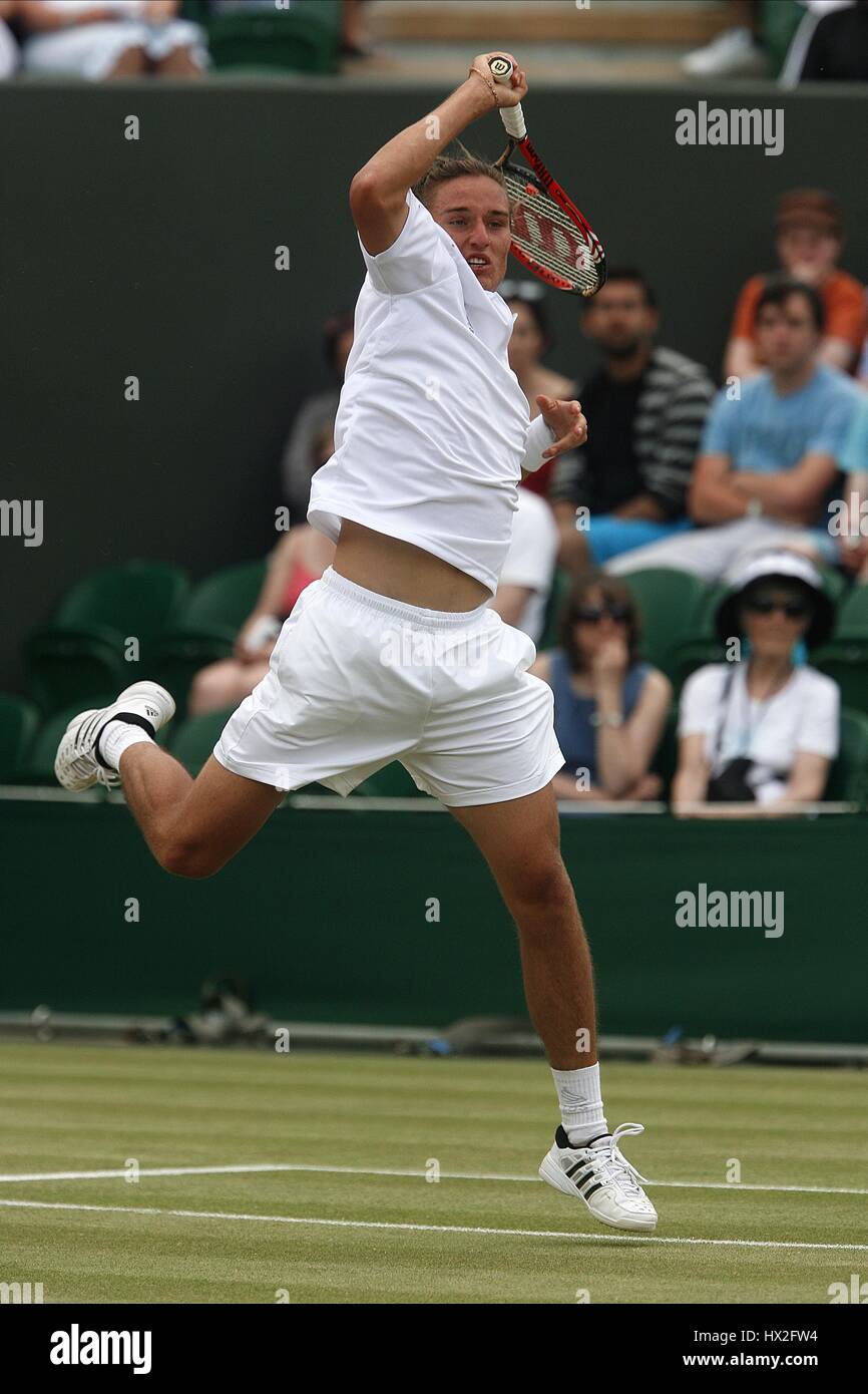 ALEXANDR DOLGOPOLOV UKRAINE UKRAINE WIMBLEDON Londres Angleterre 24 Juin 2010 Banque D'Images