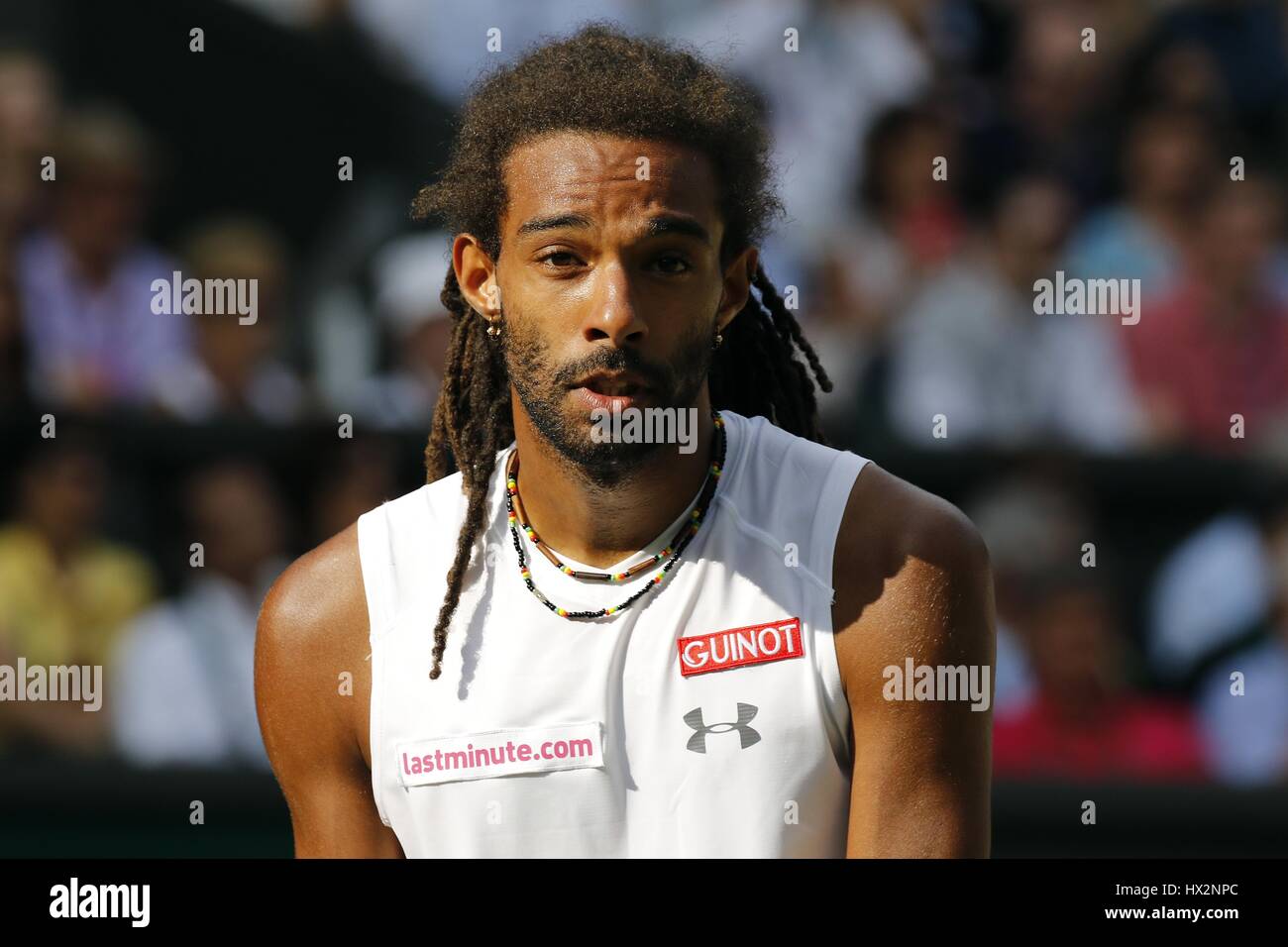 DUSTIN BROWN ALLEMAGNE LE JOUEUR DE TENNIS ALL ENGLAND TENNIS CLUB WIMBLEDON Londres Angleterre 02 Juillet 2015 Banque D'Images