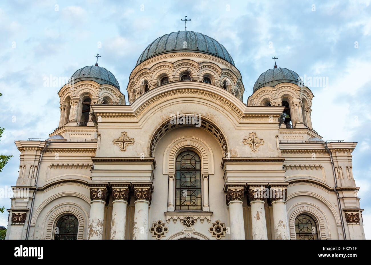 L'église Saint Michel Archange à Kaunas, Lituanie Banque D'Images