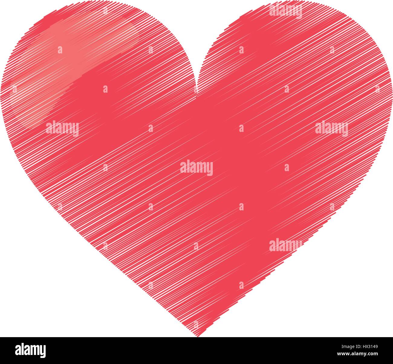 Image Amour Coeur Dessin Image Vectorielle Stock Alamy