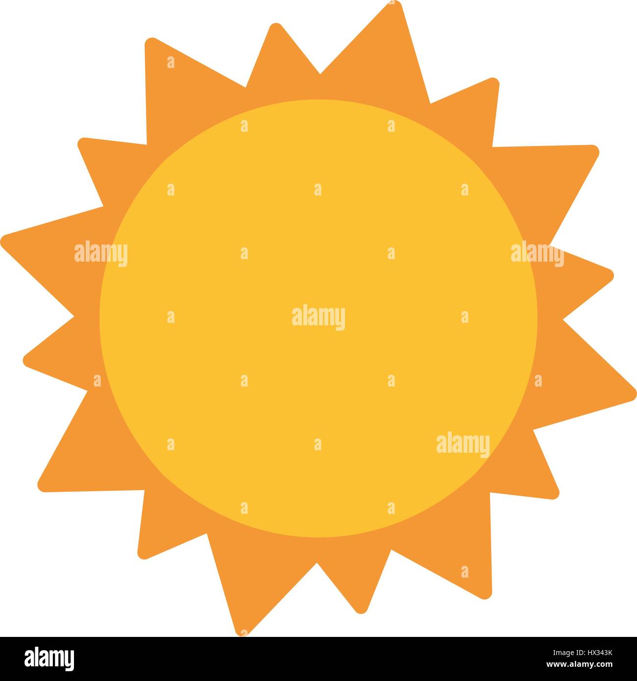 L'astronomie du système solaire soleil Illustration de Vecteur