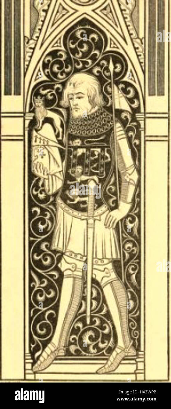 Henri II Plantagenêt Elsing Banque D'Images