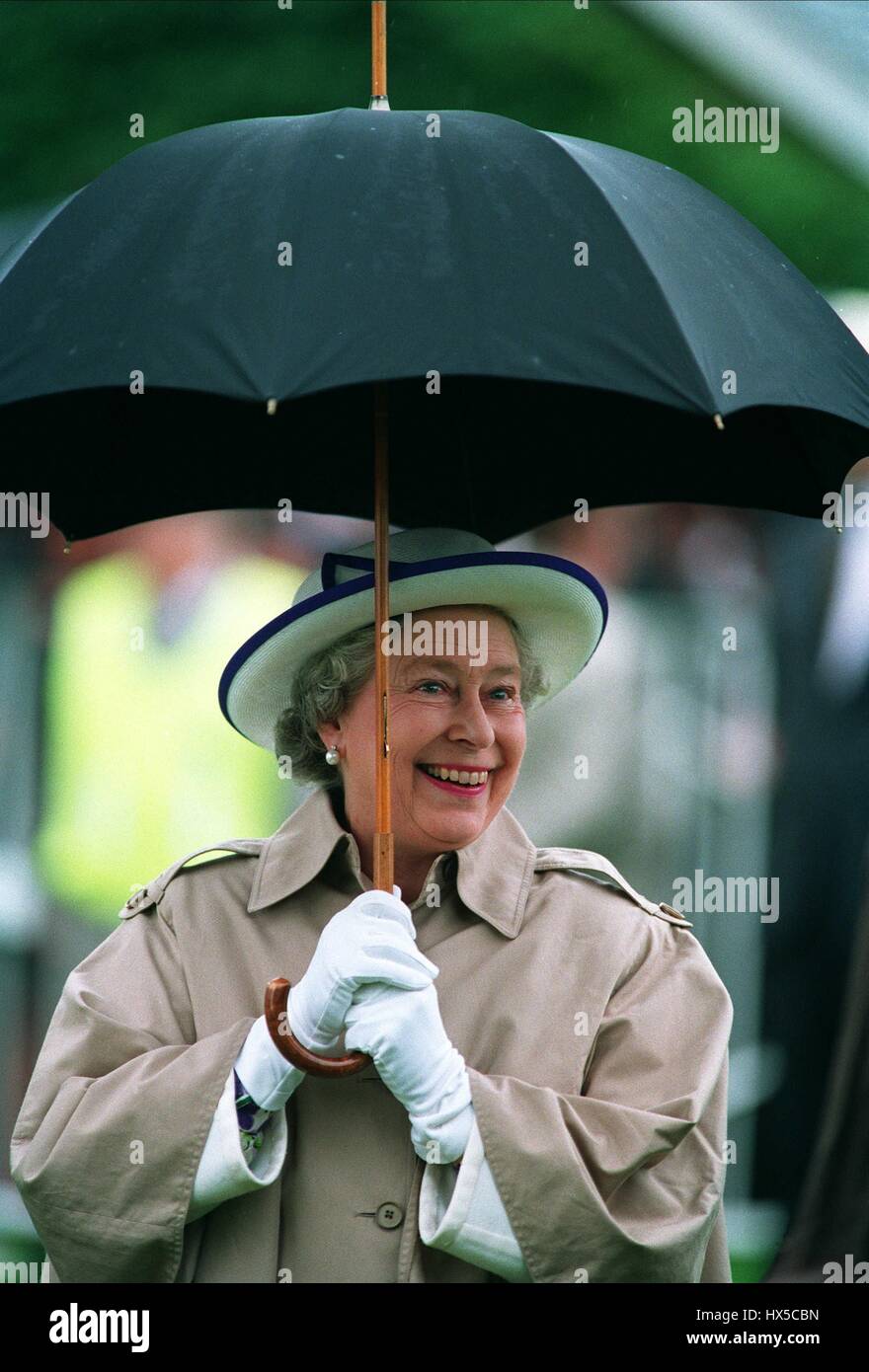La reine Elizabeth II reine d'angleterre 27 Juillet 1993 Banque D'Images