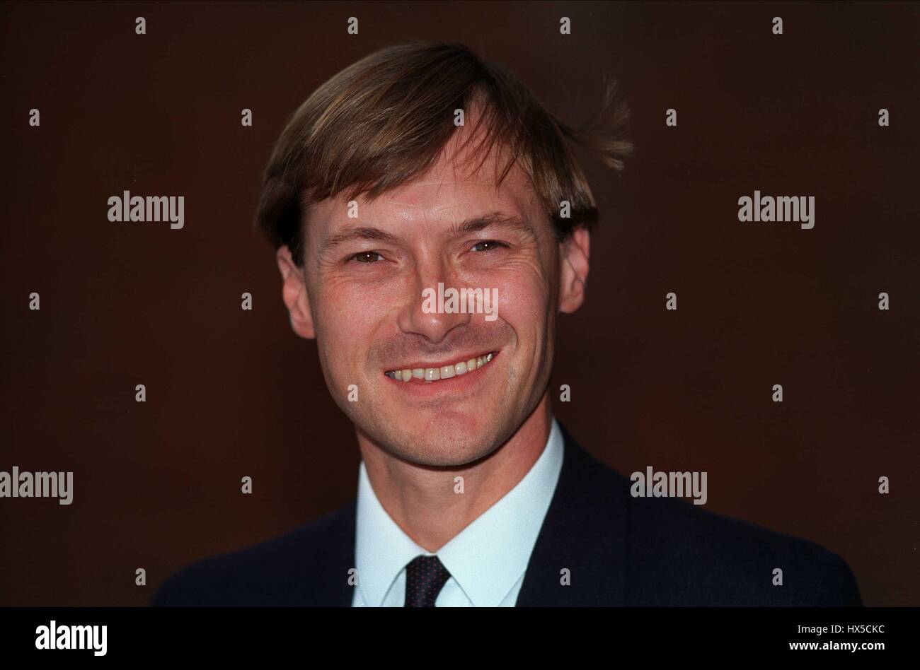 DAVID AMESS MP CONSERVATEUR 06 juin 1991 BASILDON Banque D'Images