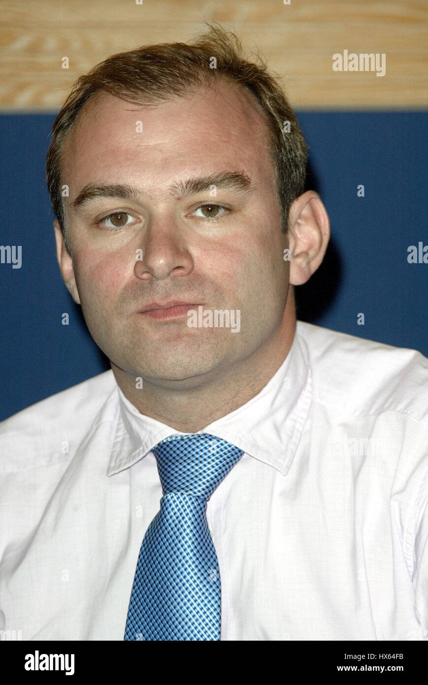 EDWARD DAVEY MP Parti libéral démocrate 24 septembre 2003 Brighton, Angleterre Banque D'Images