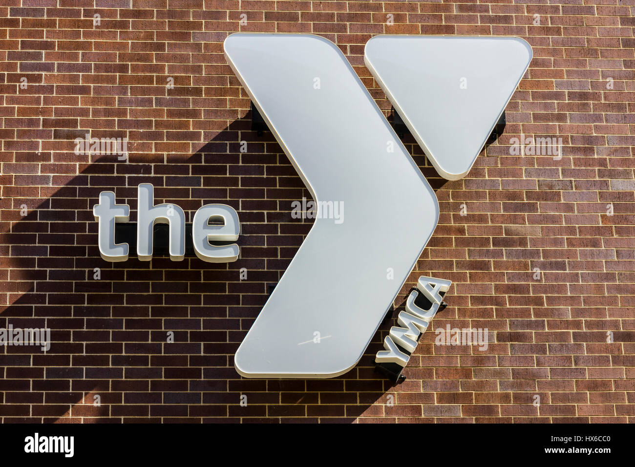 Kokomo - Circa Octobre 2016 : Centre-ville de YMCA. Le YMCA s'efforce d'apporter la justice sociale pour les jeunes et leurs collectivités QUE JE Banque D'Images