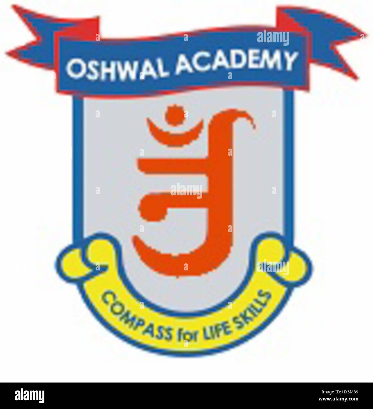 Logo Oshwal academy Banque D'Images