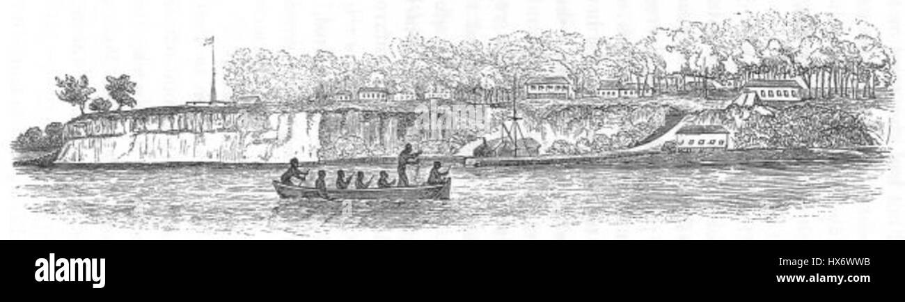 Victoria de l'ancrage (découvertes en Australie) Banque D'Images